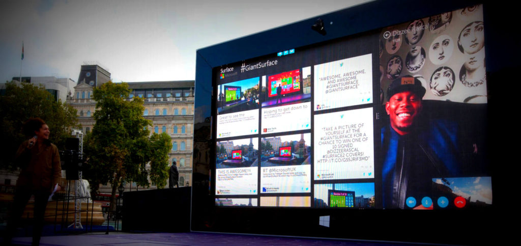 Event social wall