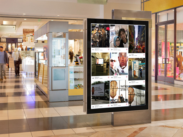 How to Display Social Media Feeds on Digital Signage