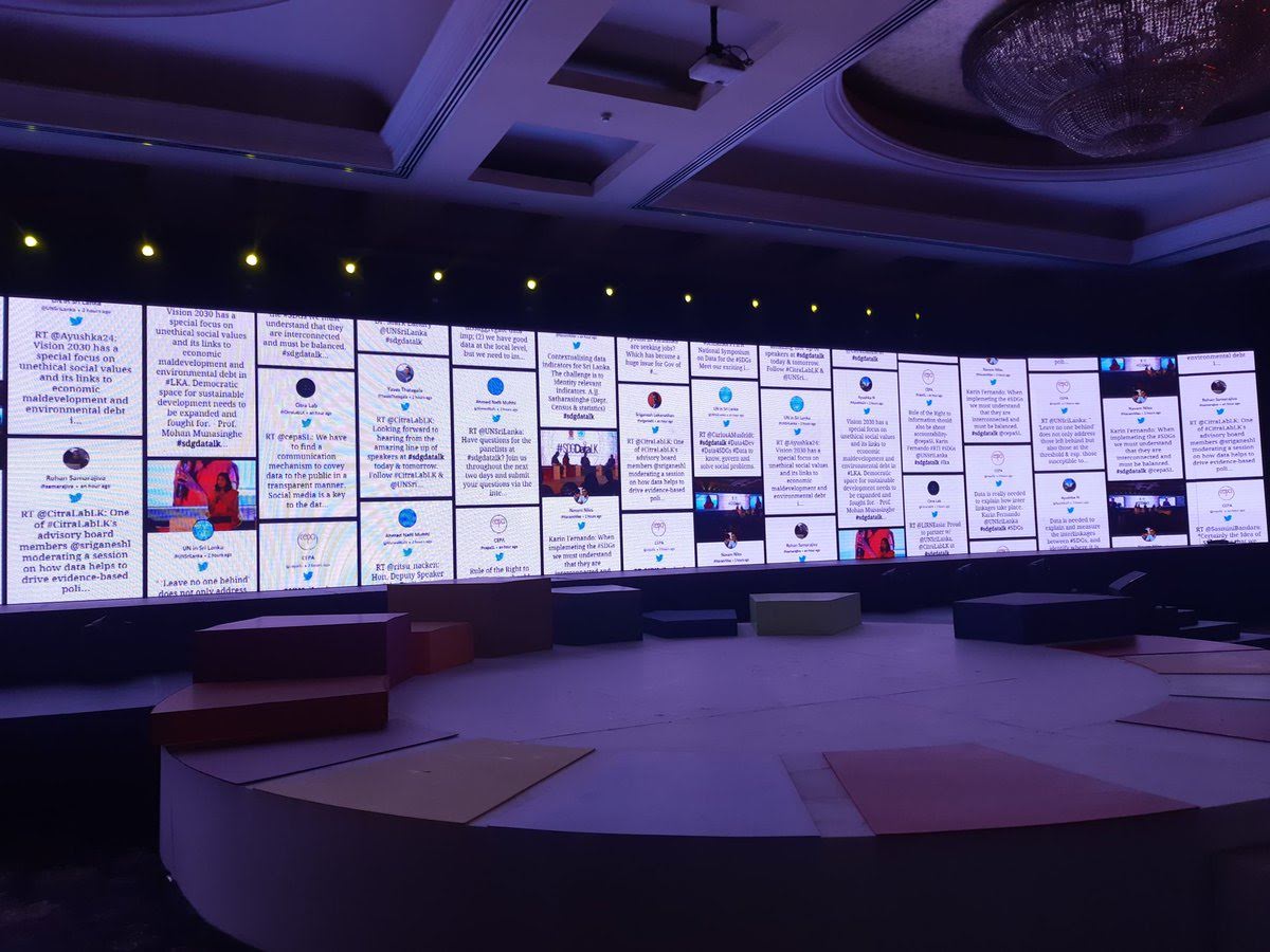 social media wall for events