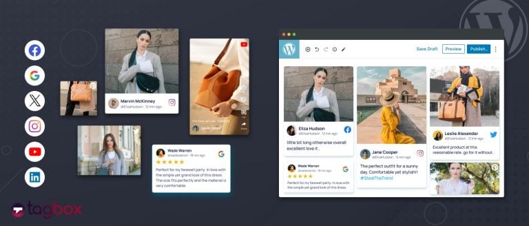 feeds de redes sociales a wordpress