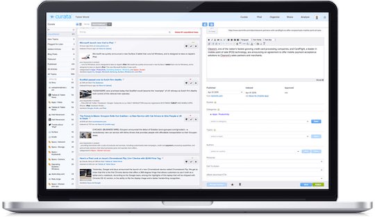 content curation tools 