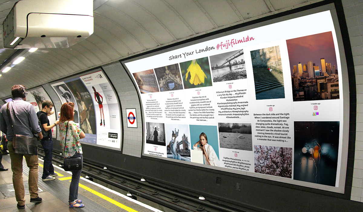 London Metro social board