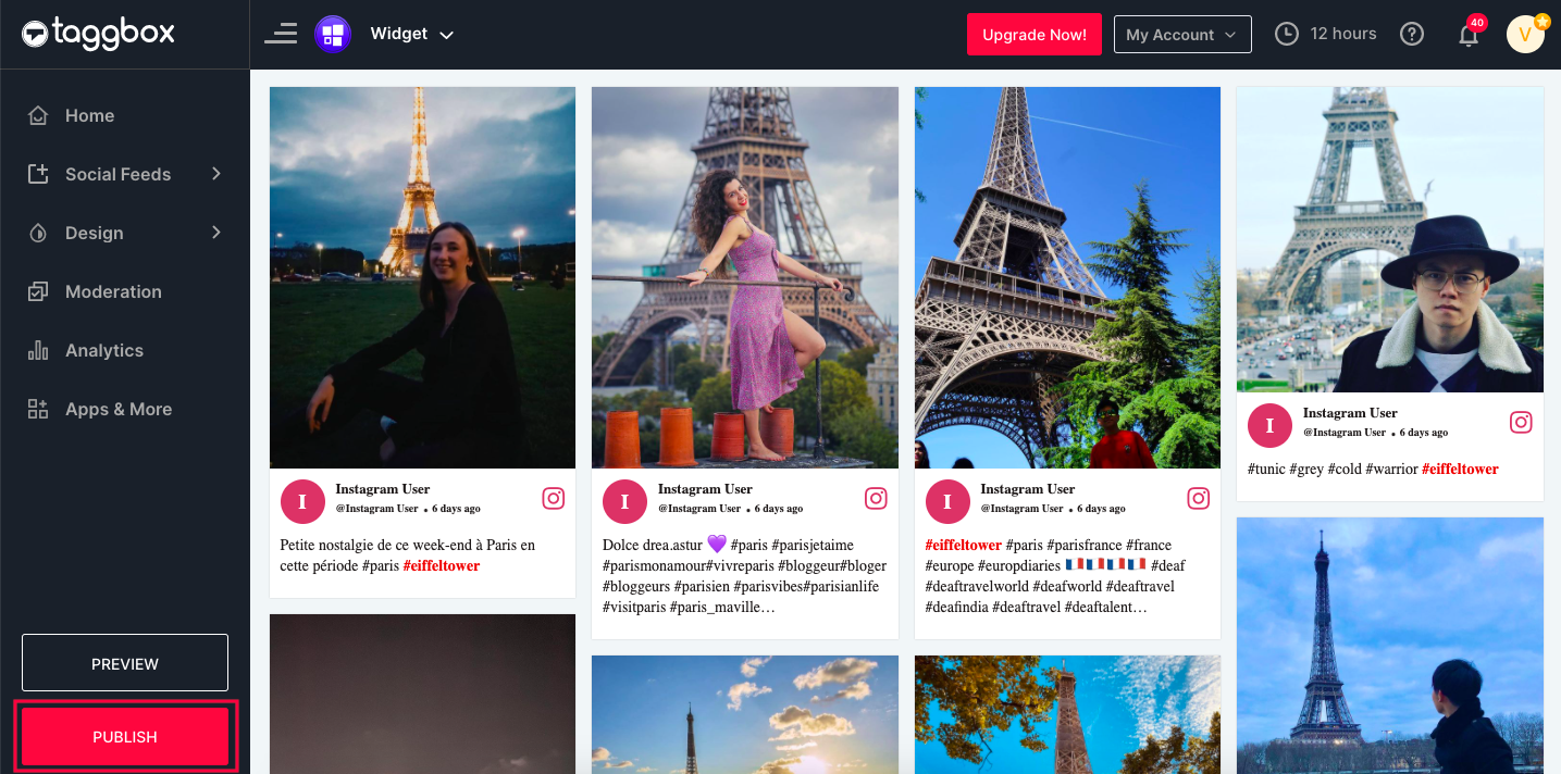 how to add instagram feed to wix website