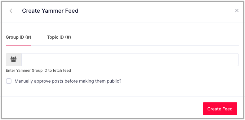 yammer feed in sharepoint