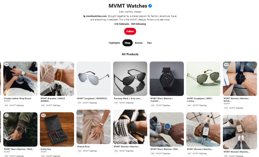 MVMT social commerce