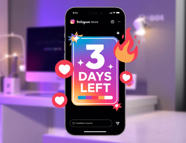 Nutzen Sie Countdown Stories für Produkteinführungen und Events.