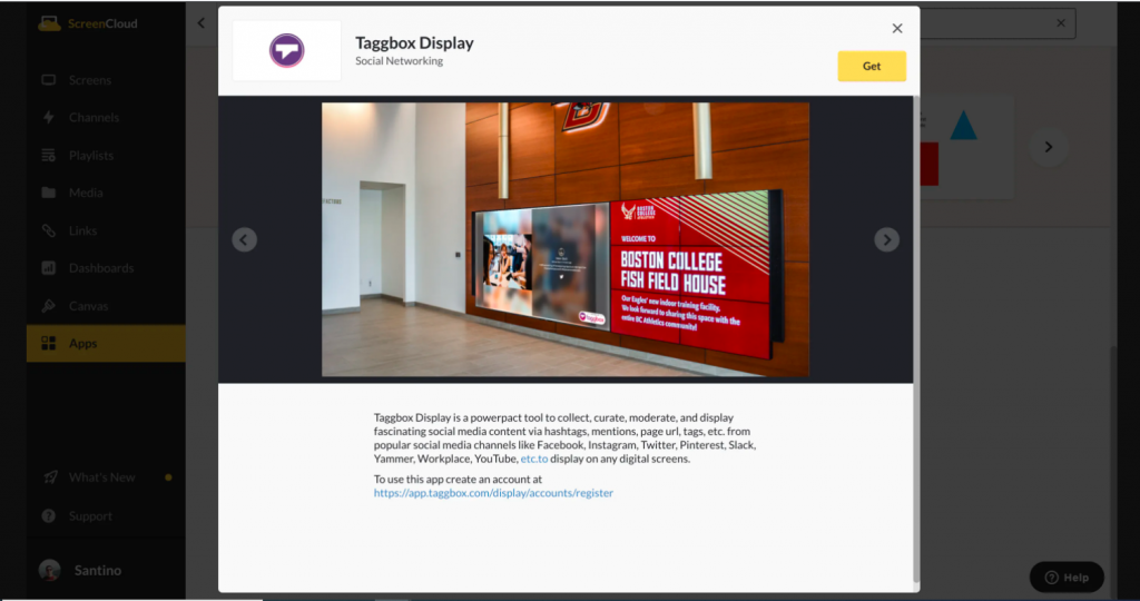 Taggbox Display App Guide - Screencloud