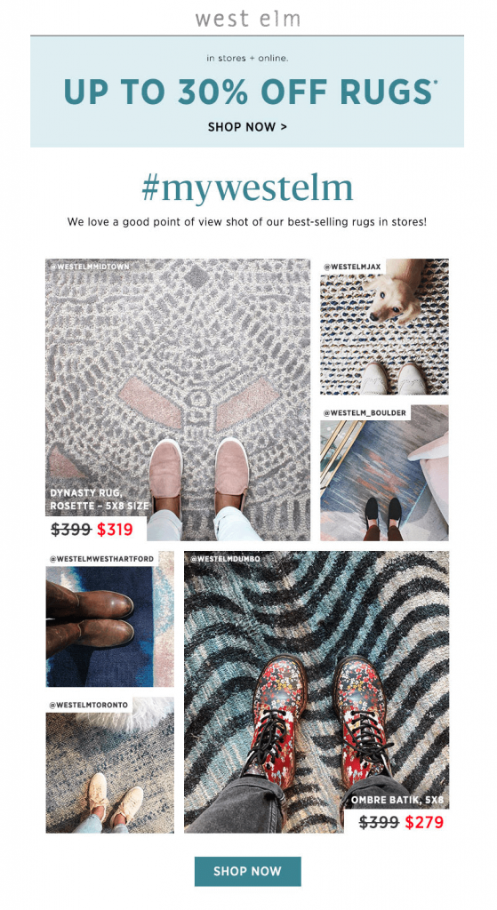 Personalize Emails Using UGC