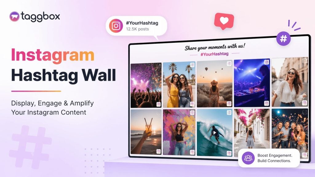 Instagram Hashtag Wall