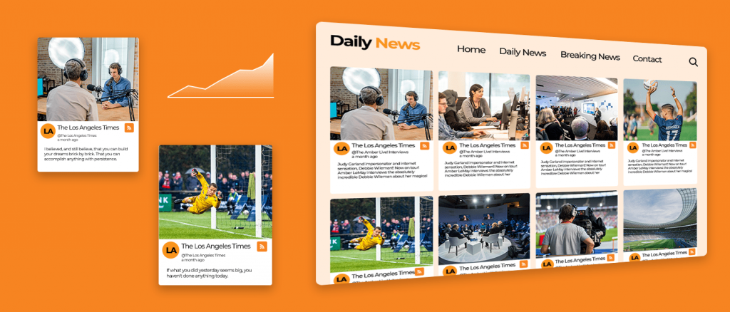 Add RSS feed to website