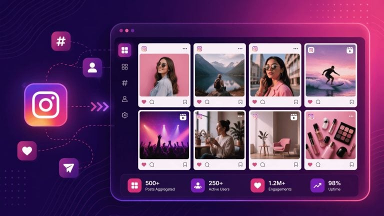 Agrégateur Instagram
