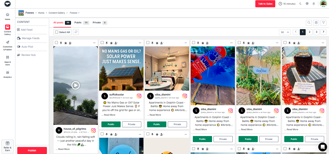 在 Squarespace 中嵌入 Instagram 信息流