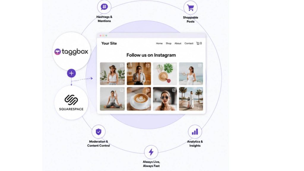 embed instagram on squarespace