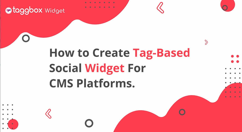 Create Tag-based widget