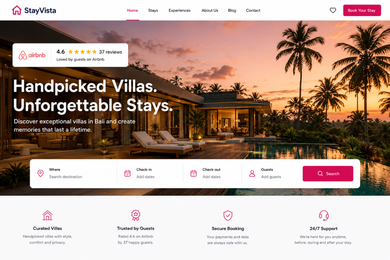 embed Airbnb reviews on wordpress websites