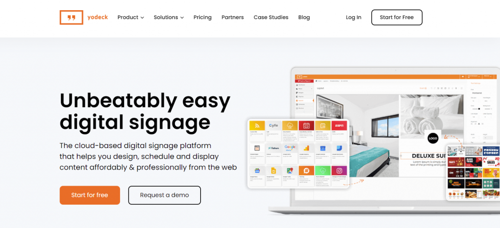 Yodeck Digital Signage Platform