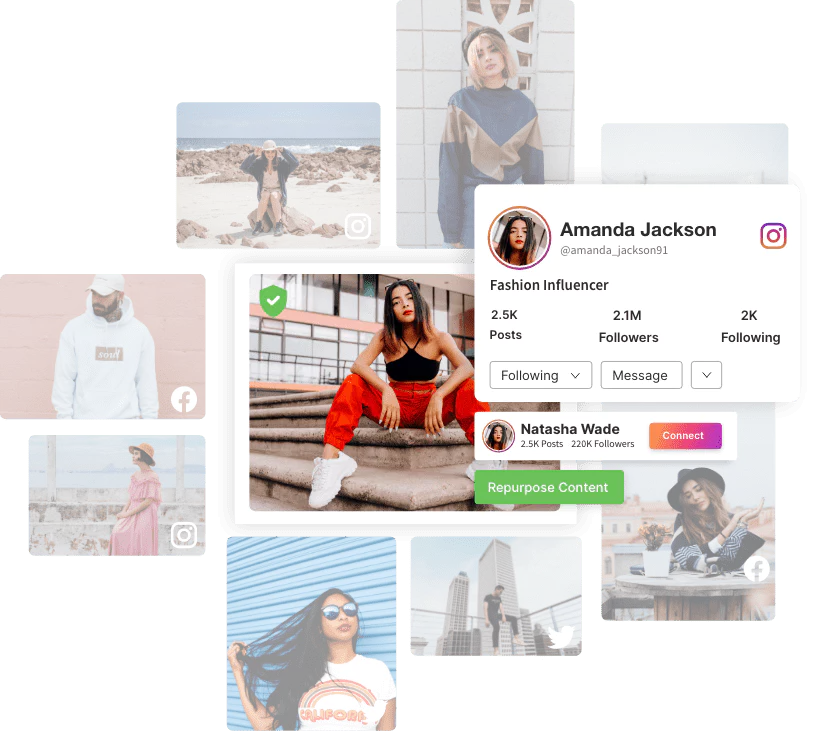 User vs. Influencer-Generated Content