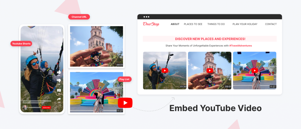 Incrustar vídeos de YouTube en un sitio web