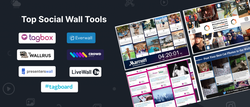 Les meilleurs outils de Social Wall