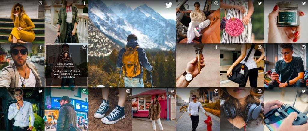 photo galleries widget for websites