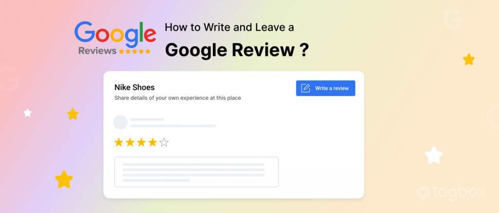 Cómo escribir y dejar una reseña en Google