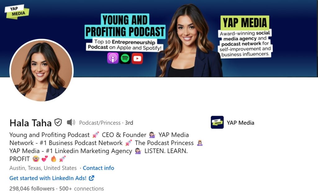 Hala Taha - LinkedIn Influencers
