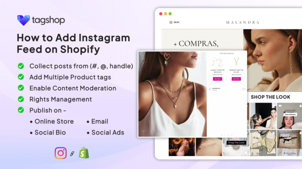 embed instagram feed on shopify