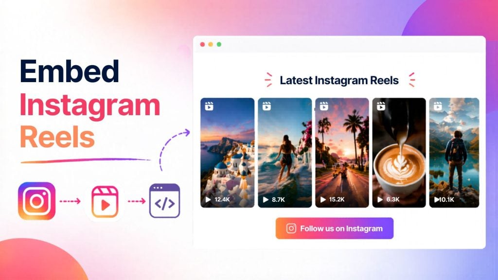 intégrer des reels Instagram