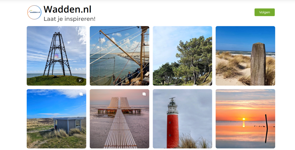 Exibir feed de hashtags - Ilhas Frísias Ocidentais Holandesas