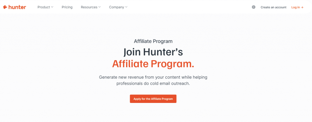 hunter affiliate