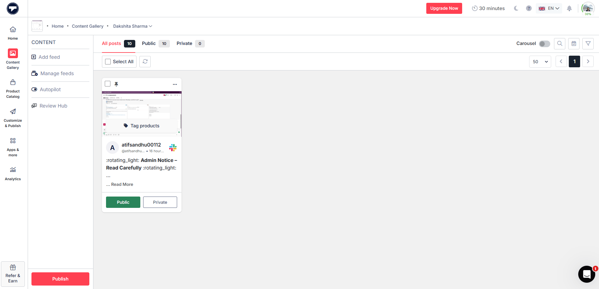 ウェブサイトにSlackチャンネルを表示する
