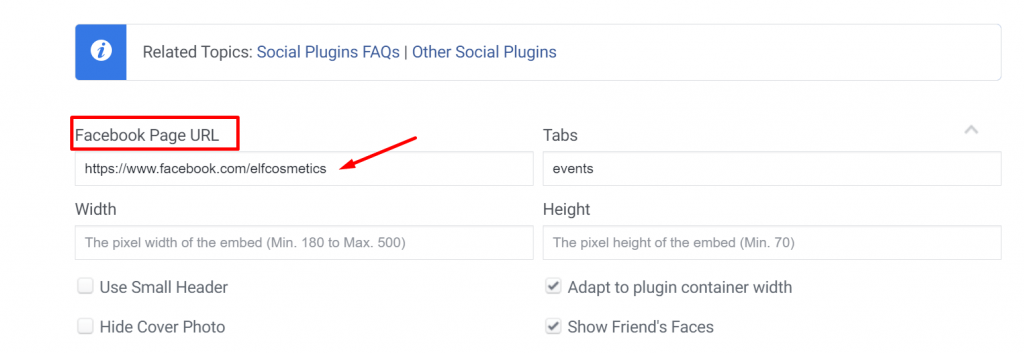include facebook feed on website
