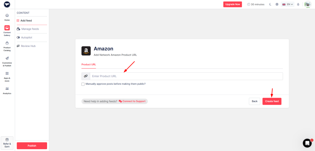 using amazon reviews on your website