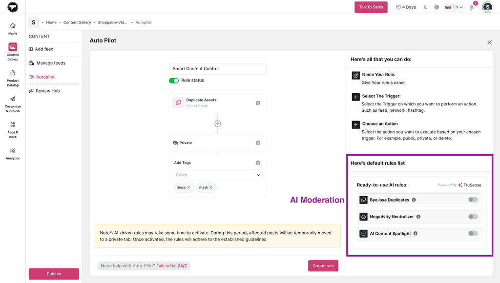 AI Moderation