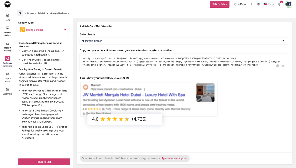 Rating Schema