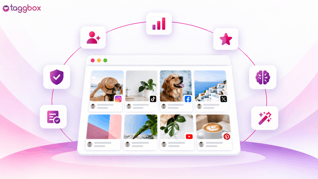 Taggbox Widget Features