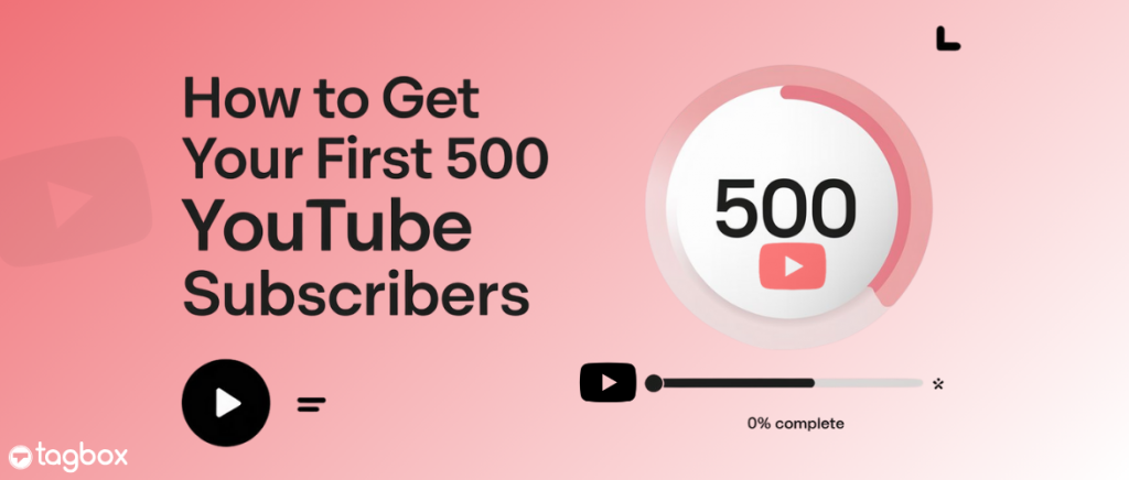 get first 500 youtube subscribers