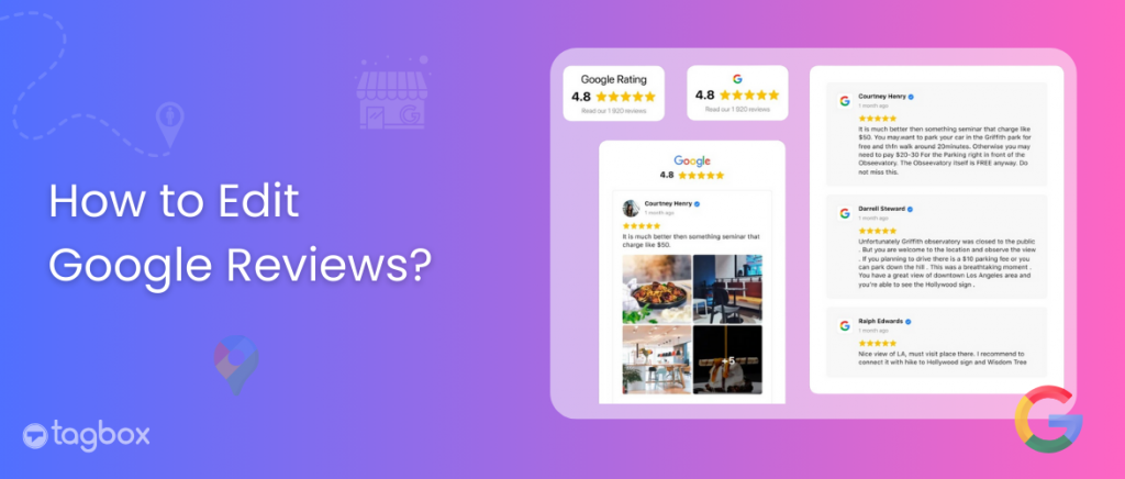 comment modifier les avis sur Google