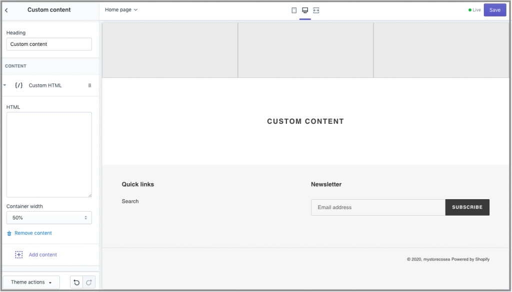 Shopify向けのInstagramフィード