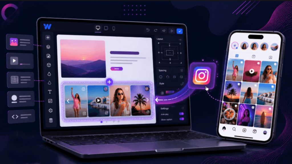 Aggiungi il feed di Instagram a Webflow
