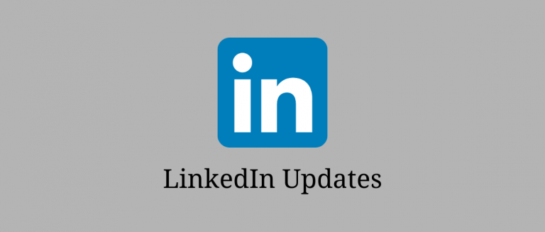 Mises à jour LinkedIn