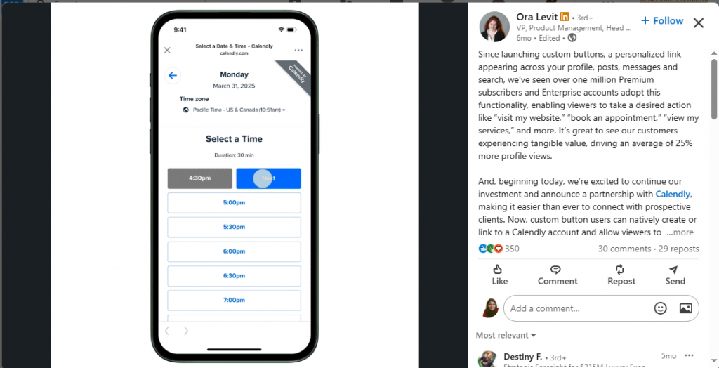 calendly integration