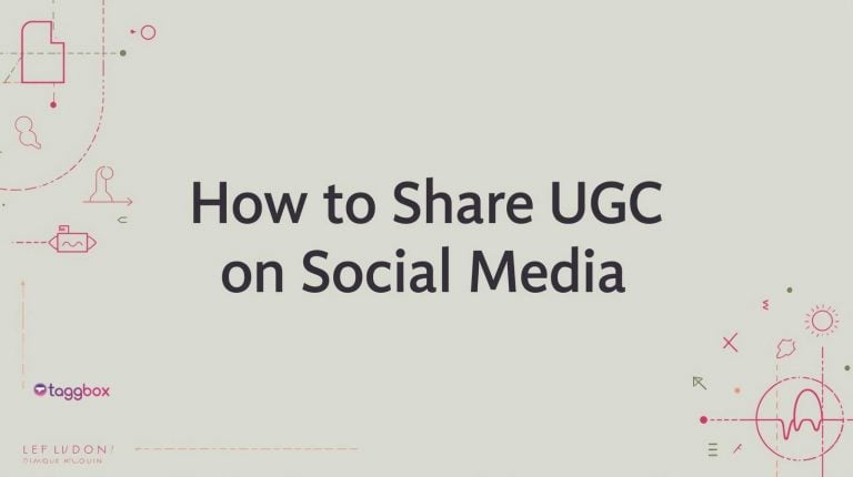 how to share ugc on social media