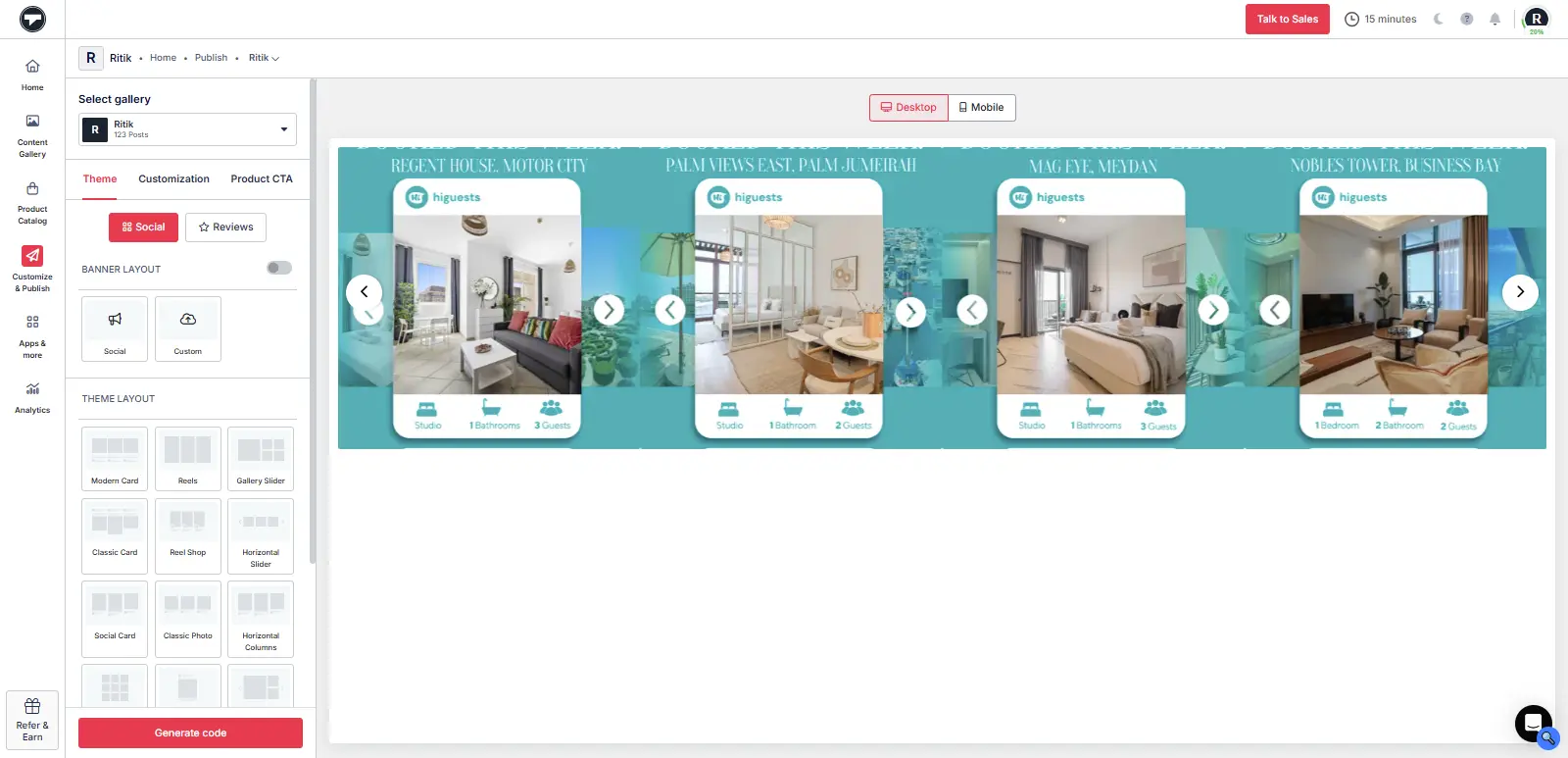 Personalizar el feed de redes sociales