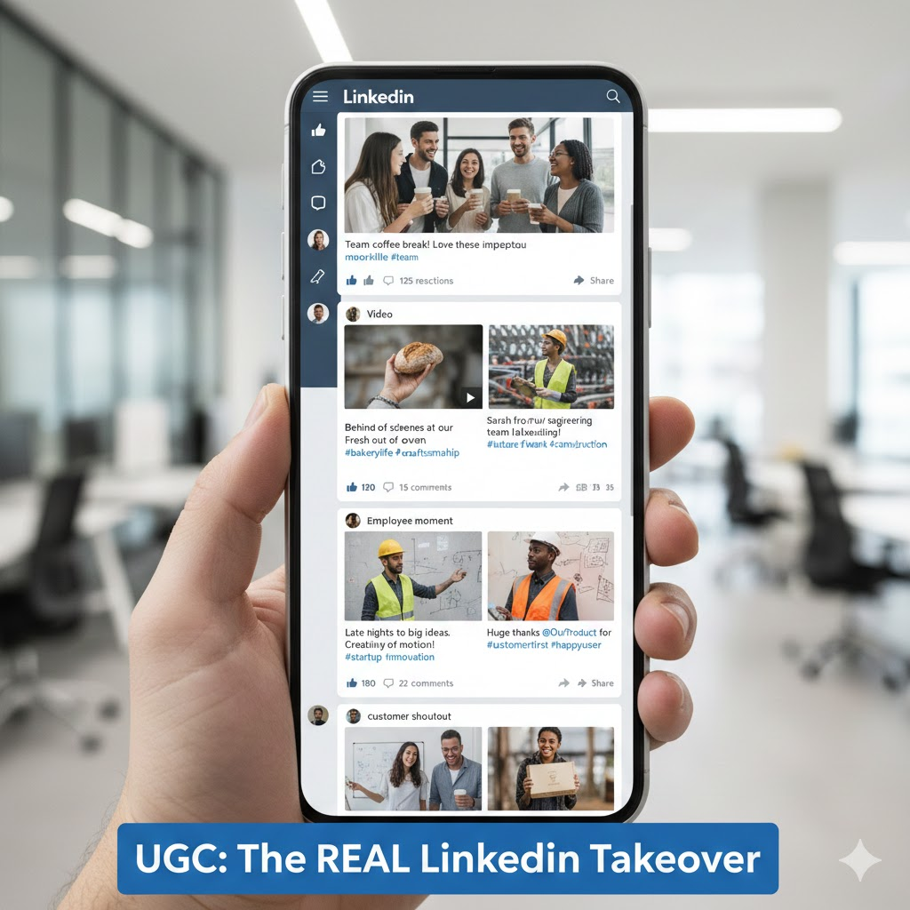 what is linkedin ugc