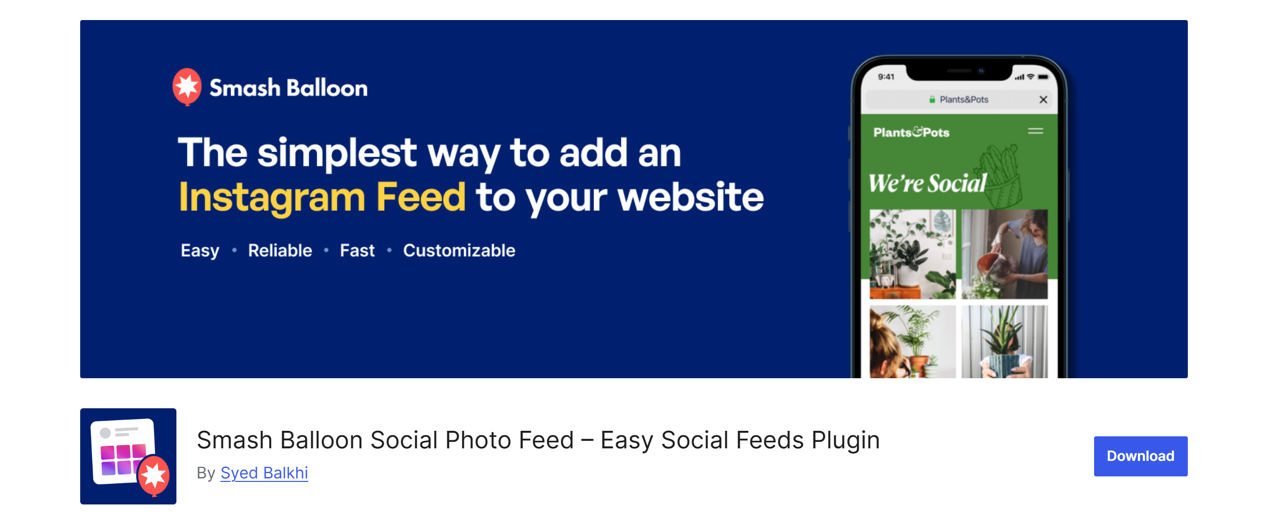 Instagram Feed Plugin