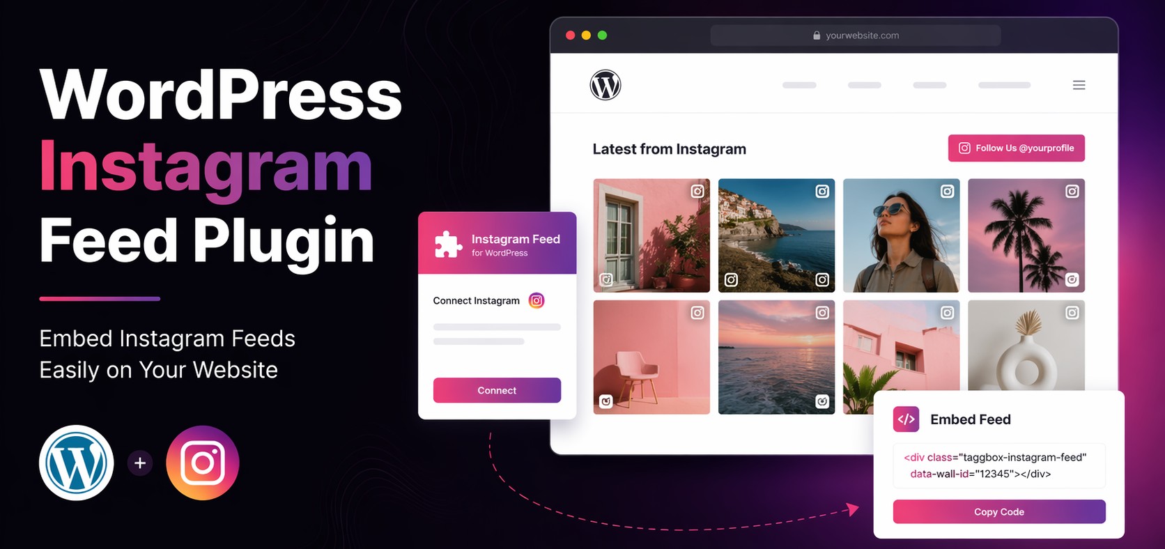 wordpress instagram plugin