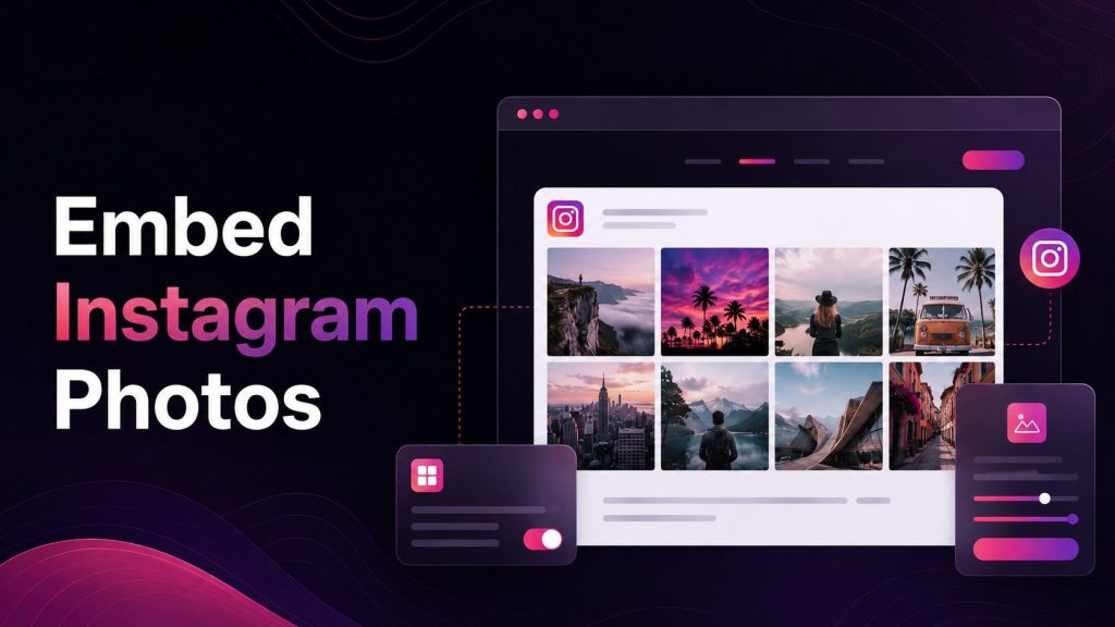 Instagram-foto's insluiten