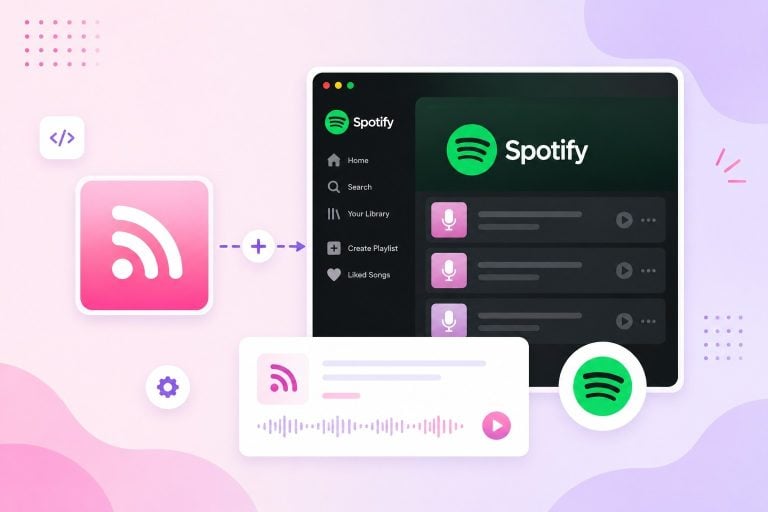add rss feed to spotify