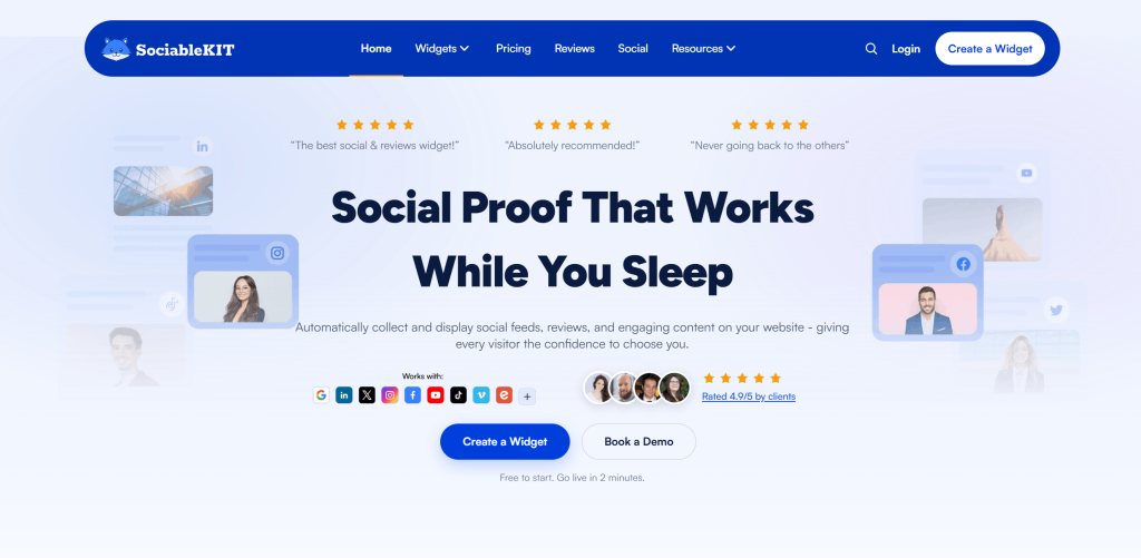 EmbedSocial Google Reviews Widget alternative